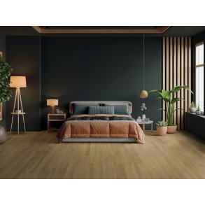 HARO Parketgulv - B�rstet Eg Naturale med klar matlak - Bredde 240 mm