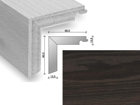 HARO Trappeforkant plank - Afrikansk Eg med olie