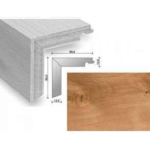 HARO Trappeforkant plank - Dampet bg med klar olie