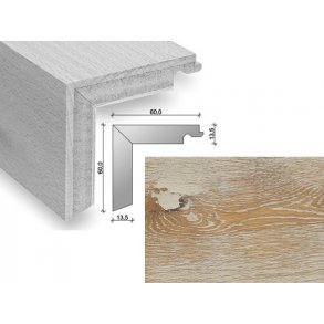 HARO Trappeforkant plank - Retro brstet Eg Atelier med olie