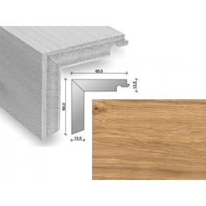 HARO Trappeforkant plank - Hvlet Eg med klar olie
