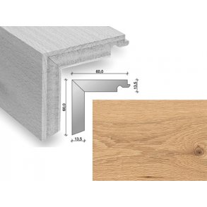 HARO Trappeforkant plank - Eg med klar olie