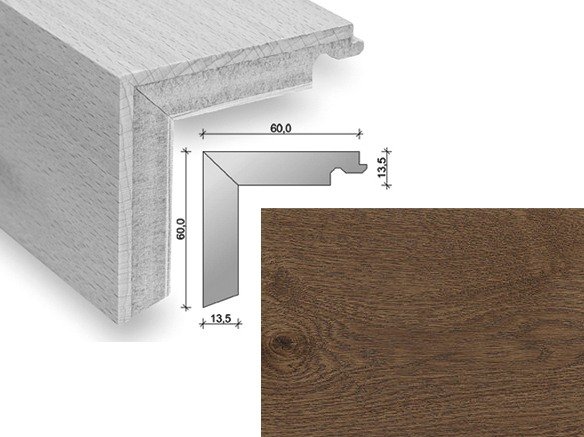 HARO Trappeforkant plank - Eg Puro Earth med olie