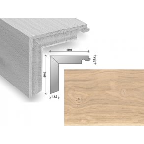 HARO Trappeforkant plank - Eg Puro med hvid olie
