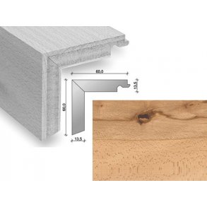 HARO Trappeforkant plank - Bg med matlak