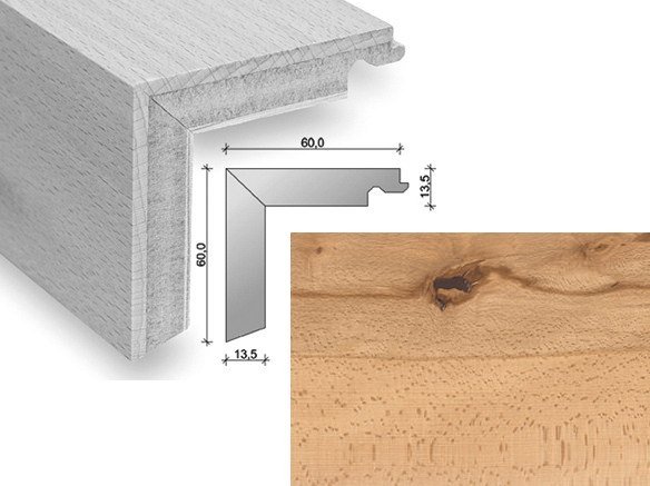 HARO Trappeforkant plank - B�g med matlak