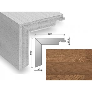 HARO Trappeforkant 3-stav - Rget Eg med matlak