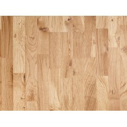 Parketgulv 3-stav - Eg Accent med klar matlak - Bredde 190 mm