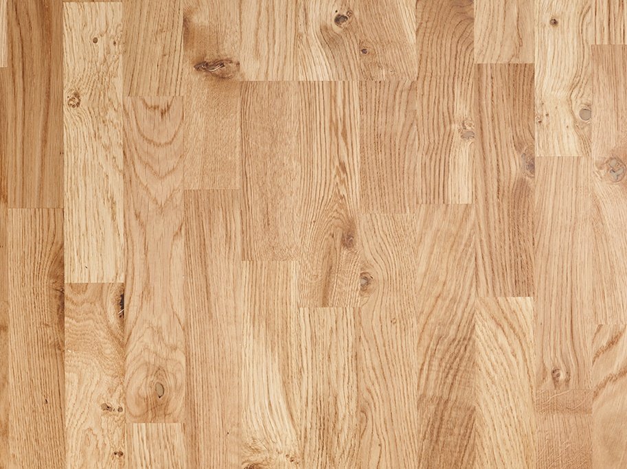 Parketgulv 3-stav - Eg Accent med klar matlak - Bredde 190 mm