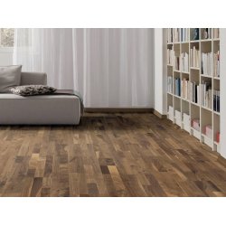 HARO Parketgulv 3-stav - Amerikansk Valnd Favorit med naturaDur matlak - Bredde 180 mm 