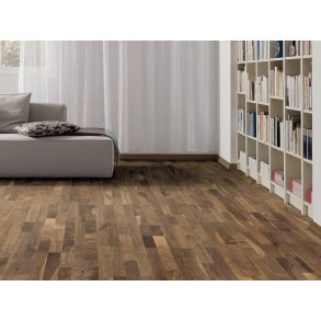 HARO Parketgulv 3-stav - Amerikansk Valnd Favorit med naturaDur matlak - Bredde 180 mm 