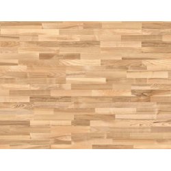 HARO Parketgulv 3-stav - Brstet Ask Favorit med klar naturaDur matlak - Bredde 180 mm 