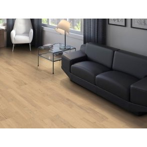 HARO Parketgulv 3-stav - Brstet Eg Naturale Invisible med naturaDur matlak - Bredde 180 mm 