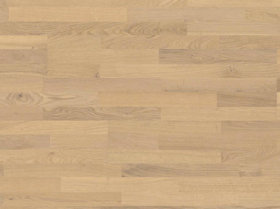 HARO Parketgulv 3-stav - Brstet Eg Naturale Invisible med naturaLin+ olie - Bredde 180 mm 