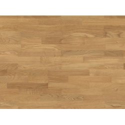 HARO Parketgulv 3-stav - Brstet Eg Naturale med klar naturaDur matlak - Bredde 180 mm 