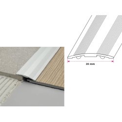 Buet Overgansprofil - Mat eloxeret aluminium