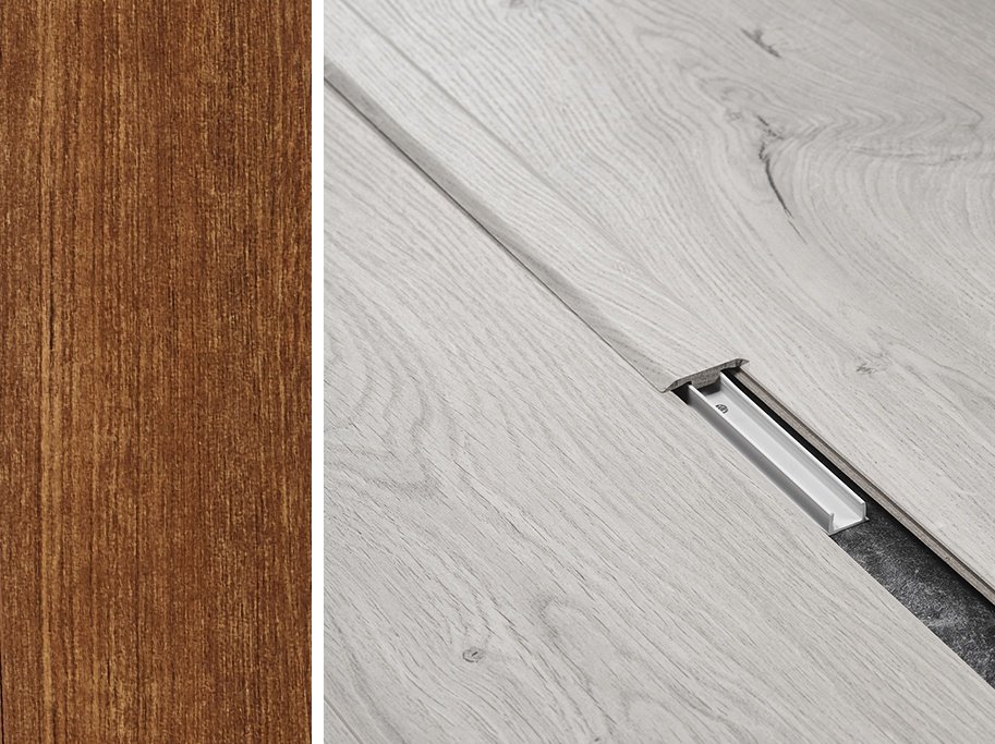 Berry Alloc T-lister - Teak Brown