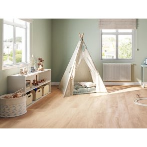 Vinyl - Beige plankegulv 