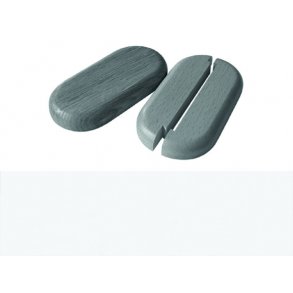 HARO Dobbelt radiatorroset - Hvid