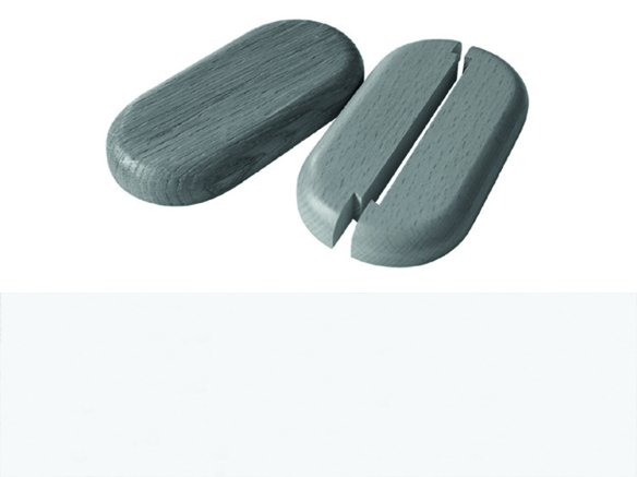 HARO Dobbelt radiatorroset - Hvid