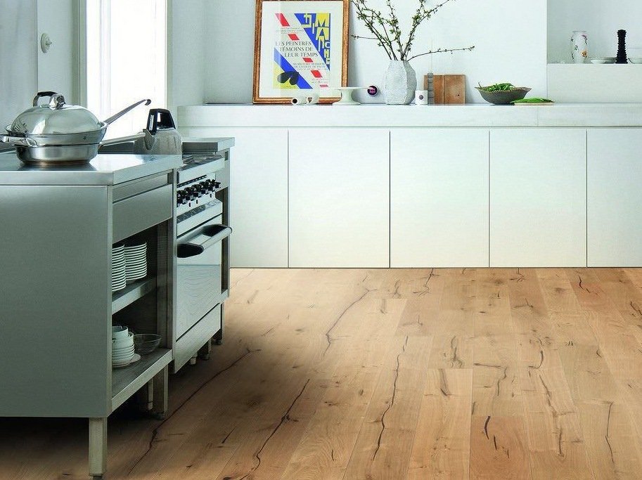 HARO Plankegulv - Brstet Eg Alabama med klar olie - Bredde 180 mm