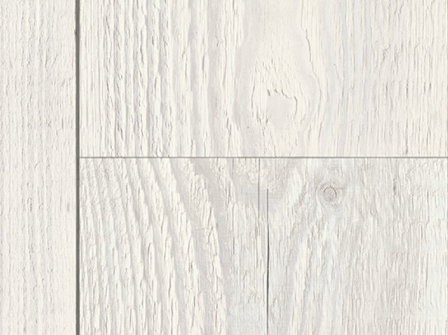Vinyl - Hvidt plankegulv