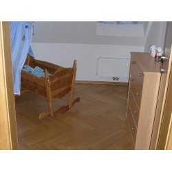 Stavparket - Brstet Eg Natur med klar olie - 500 x 70 x 11,5 mm - 6 mm slidlag