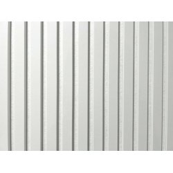 Akustikpanel - Hvid m. hvid baggrund - 60 x 240 cm