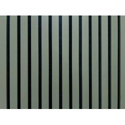 Akustikpanel - Olivengrn m. sort baggrund - 60 x 240 cm