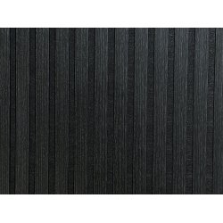 Akustikpanel - Sort Eg m. sort baggrund - 60 x 240 cm Akustikpanel