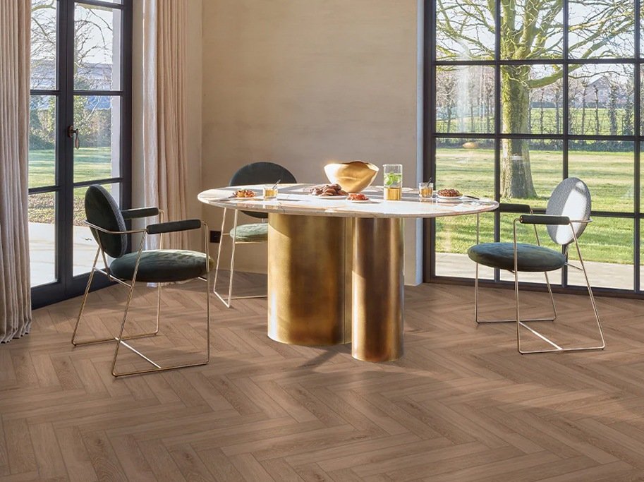 Berry Alloc Laminat Fiskebein - Chateau+ Bloom Light Brown