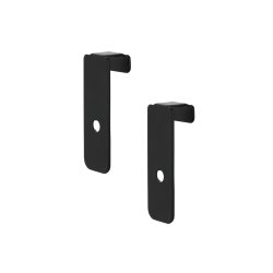 Svart beslag - 2 st.