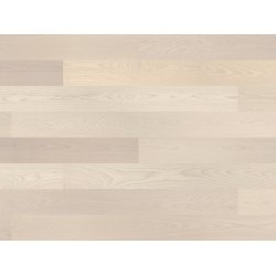 Bjelin Plankegulv - Woodura Ask GULLARP 3.0 XL med Powder White pro matlak - Bredde 206 mm