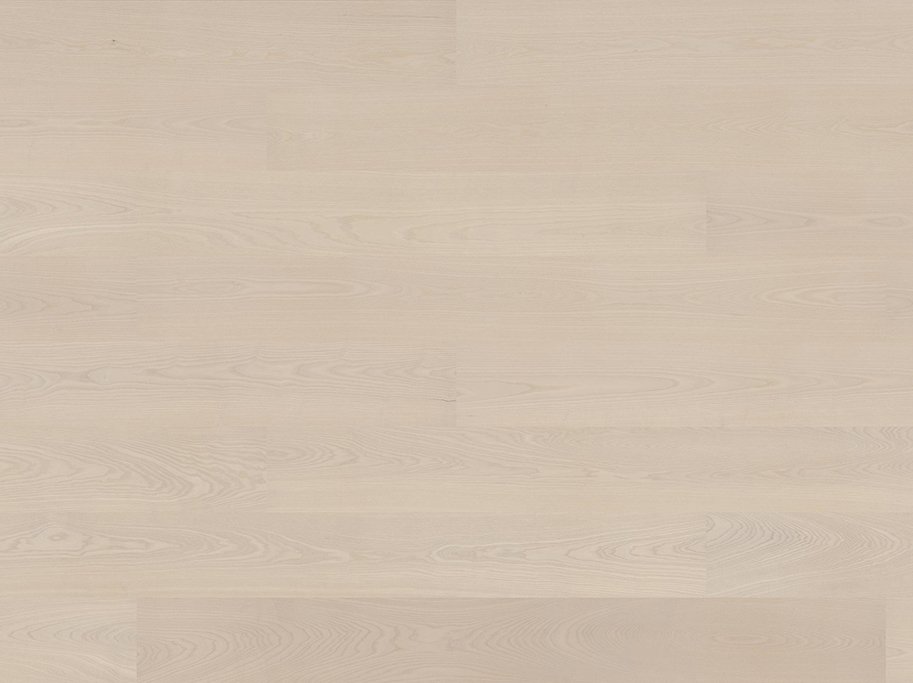 Bjelin Plankegulv - Woodura Ask GULLARP 3.0 XXL med Powder White pro matlak - Bredde 271 mm