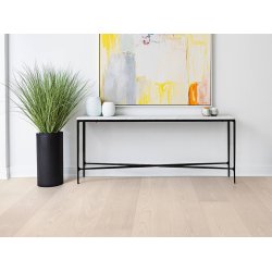 Bjelin Plankegulv - Woodura Ask GULLARP 3.0 XXL med Powder White pro matlak - Bredde 271 mm