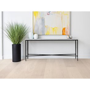 Bjelin Plankegulv - Woodura Ask GULLARP 3.0 XXL med Powder White pro matlak - Bredde 271 mm