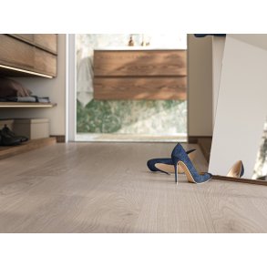 Bjelin Plankegulv - Woodura b�rstet Eg BONNARP 3.0 XL med Earth Grey matlak - Bredde 206 mm