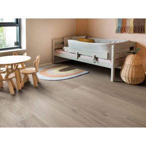 Bjelin Plankegulv - Woodura b�rstet Eg BONNARP 3.0 XXL med Earth Grey matlak - Bredde 271 mm
