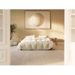 Bjelin Plankegulv - Woodura Eg DALBY 3.0 L med Powder White pro matlak - Bredde 180 mm