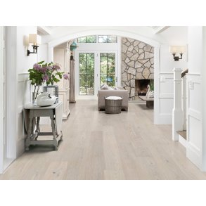 Bjelin Plankegulv - Woodura Eg DALBY 3.0 XXL med Powder White pro matlak - Bredde 271 mm