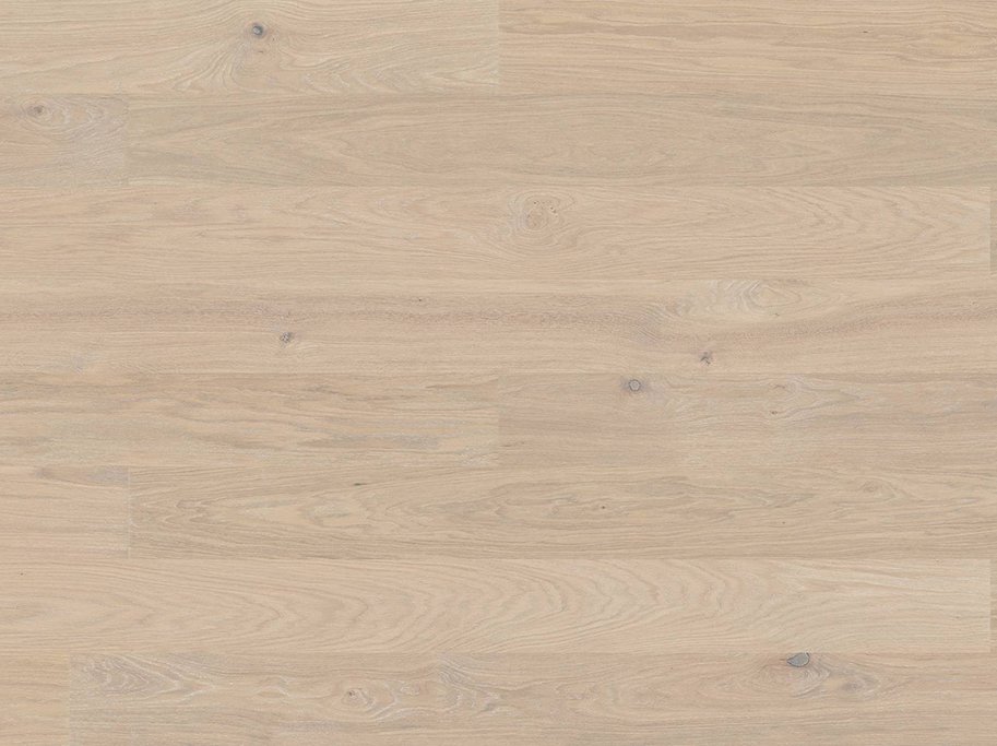 Bjelin Plankegulv - Woodura Eg DALEN 3.0 M med Powder White pro matlak - Bredde 151 mm