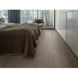 Bjelin Plankegulv - Woodura b�rstet Eg EKEBORG 3.0 XXL med Mineral Grey matlak - Bredde 271 mm