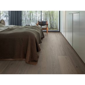 Bjelin Plankegulv - Woodura b�rstet Eg EKEBORG 3.0 XXL med Mineral Grey matlak - Bredde 271 mm