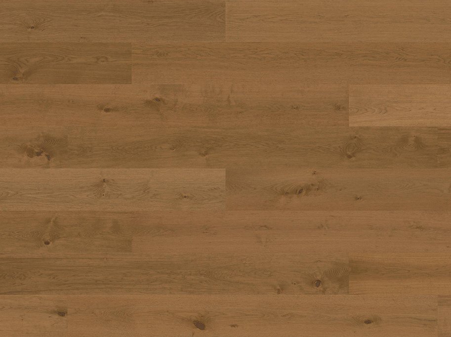 Bjelin Plankegulv - Woodura Eg GANTOFTA 3.0 XXL med Terra Brown pro matlak - Bredde 271 mm