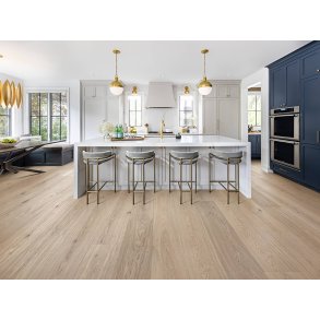 Bjelin Plankegulv - Woodura Eg HASSLARP 3.0 XXL med Misty White pro matlak - Bredde 271 mm