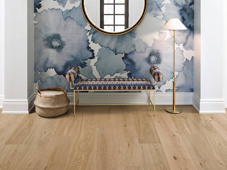 Bjelin Plankegulv - Woodura Eg KVARNBY 3.0 XXL med klar pro matlak - Bredde 271 mm