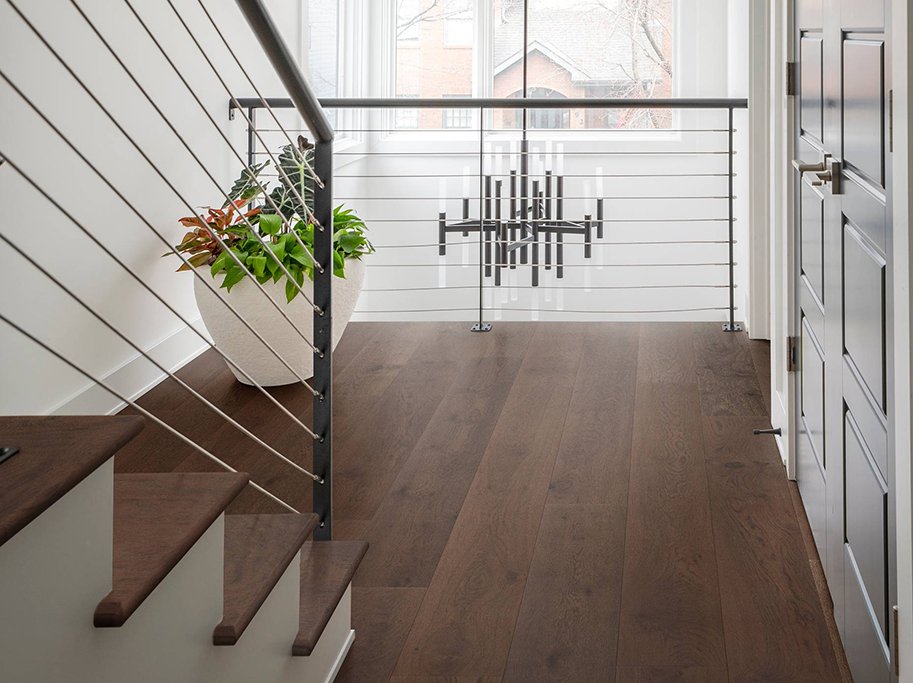 Bjelin Plankegulv - Woodura Eg LUGNET 3.0 XL med Hard Smoked pro matlak - Bredde 206 mm