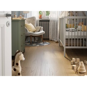 Bjelin Plankegulv - Woodura b�rstet Eg LYA 3.0 XL med klar matlak - Bredde 206 mm