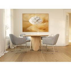 Bjelin Plankegulv - Woodura Eg NORRLIA 3.0 XL med klar pro matlak - Bredde 206 mm