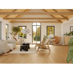 Bjelin Plankegulv - Woodura Eg NORRLIA 3.0 XXL med klar pro matlak - Bredde 271 mm